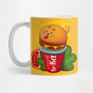 Burger in a Coke Mug